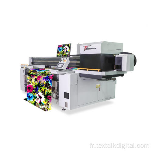 Machine d'impression textile en tissu